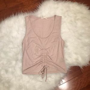 PACSUN RIBBED CROP TOP